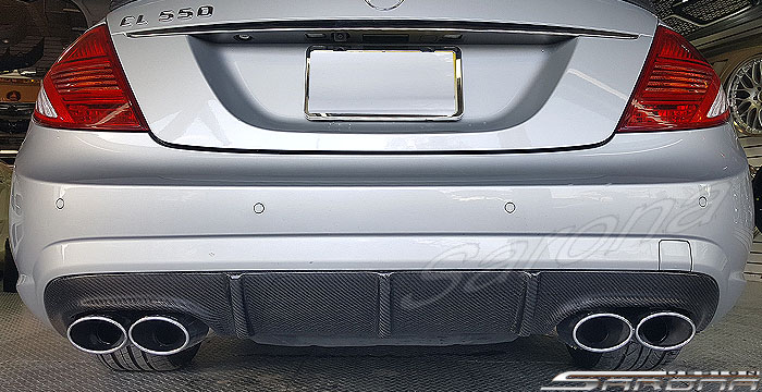 Custom Mercedes CL  Coupe Rear Lip/Diffuser (2007 - 2014) - $790.00 (Part #MB-022-RA)